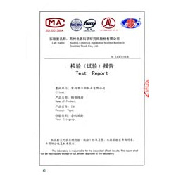 檢驗(yàn)報(bào)告